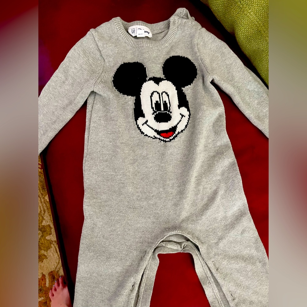 Mickey the GAP onesie 18-24 months.